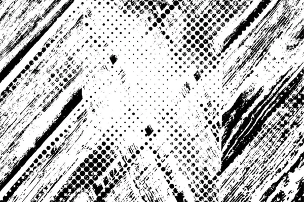 Abstract Patroon Met Zwart Wit Strepen — Stockvector