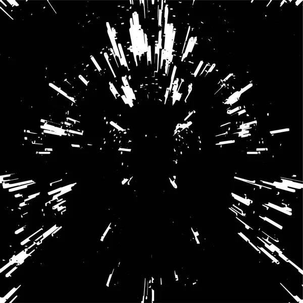 Простий Дизайн Плакату Чорно Білими Штрихами — стоковий вектор