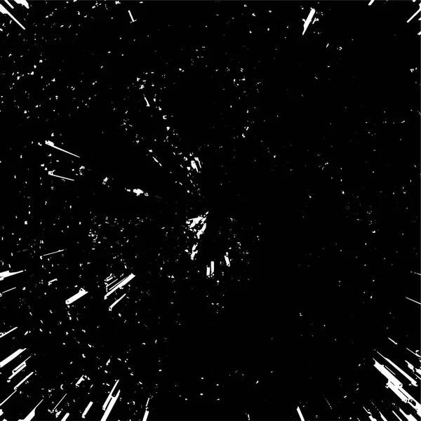 コピースペースのための黒と白の旗 傷が付いている抽象的なグングリーの背景 — ストックベクタ