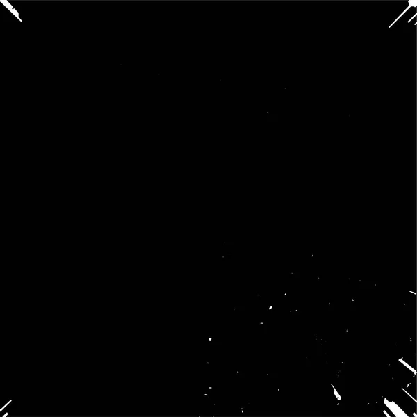 コピースペースのための黒と白のステンドバナー 傷が付いている抽象的なグングリーの背景 — ストックベクタ