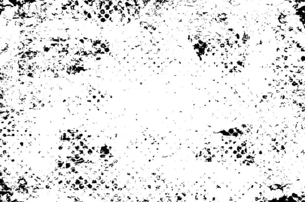 Schwarz Weißes Banner Für Kopierraum Abstrakte Grungy Hintergrund Mit Kratzern — Stockvektor