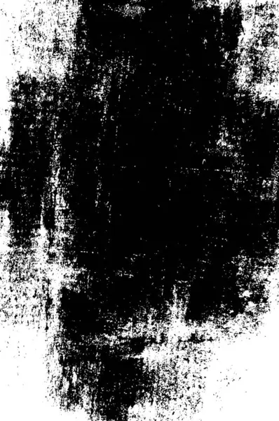 Черно Белый Плакат Копирования Пространства Абстрактный Грандиозный Фон Царапинами — стоковый вектор