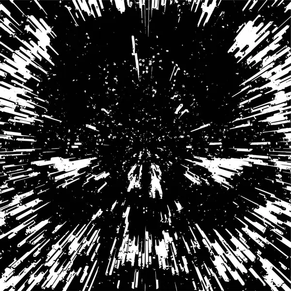 Абстрактная Иллюстрация Обоев Черно Белый Узор — стоковый вектор