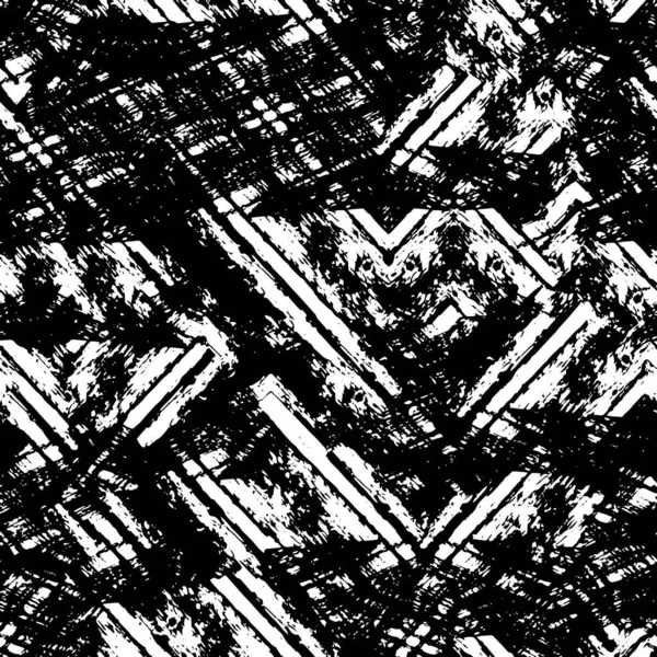 Abstrakcyjny Szablon Wraz Zadrapaniami Tekstylia Monochromatyczne — Wektor stockowy