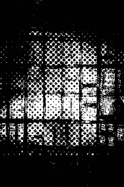 Modèle Abstrait Compris Les Rayures Textile Monochrome — Image vectorielle