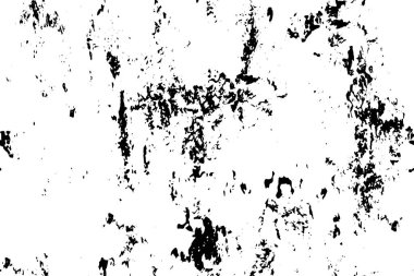 Çizik ve çiziklerle dolu siyah beyaz bir arka plan. Soyut vektör illüstrasyonu.