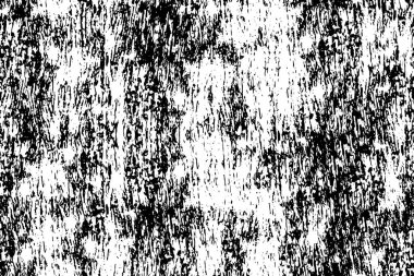 Çatlamış beton, taş ya da asfaltın sıkıntılı örtülü dokusu. Grunge 'un arka planı. soyut yarım ton vektör çizimi