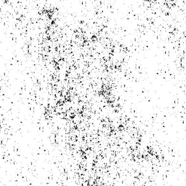 Çatlamış beton, taş ya da asfaltın sıkıntılı örtülü dokusu. Grunge 'un arka planı. soyut yarım ton vektör çizimi