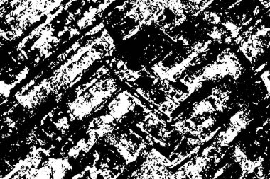 Grunge Vektör Doku Arkaplanı. Gürültüyle Kolayca Üzüntü Yaratmak, Tırmalamak, Bağbozumu Efekti