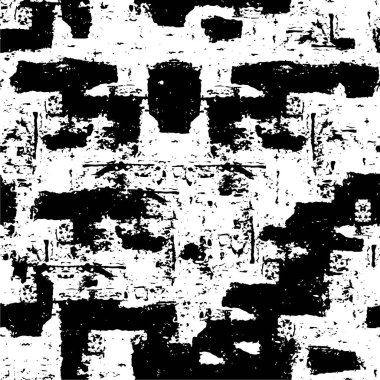 Grunge Vektör Doku Arkaplanı. Gürültüyle Kolayca Üzüntü Yaratmak, Tırmalamak, Bağbozumu Efekti