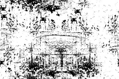 Grunge Vektör Doku Arkaplanı. Gürültüyle Kolayca Üzüntü Yaratmak, Tırmalamak, Bağbozumu Efekti