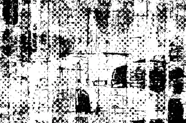 Abstraktní Černobílé Pozadí Textura Včetně Škrábnutí — Stockový vektor