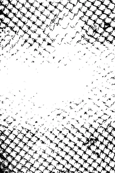 Texture Grunge Détresse Gris Noir Trace Rugueuse Fond Texture Grunge — Image vectorielle