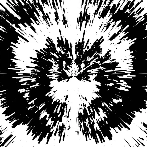 Zwarte Witte Grunge Textuur — Stockvector