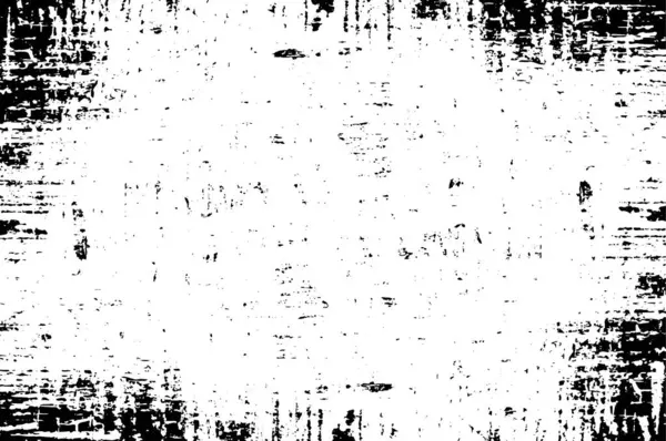 Чорно Білий Гранжевий Фон Накладання Текстури Простором — стоковий вектор