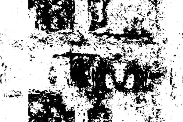 Накладываемая Текстура Старого Металла Потрескавшийся Очищенный Гранж Фон — стоковый вектор