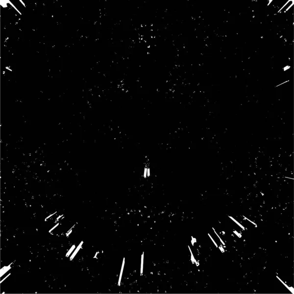 Abstraktní Černobílé Grunge Pozadí Černobílým Vzorem — Stockový vektor