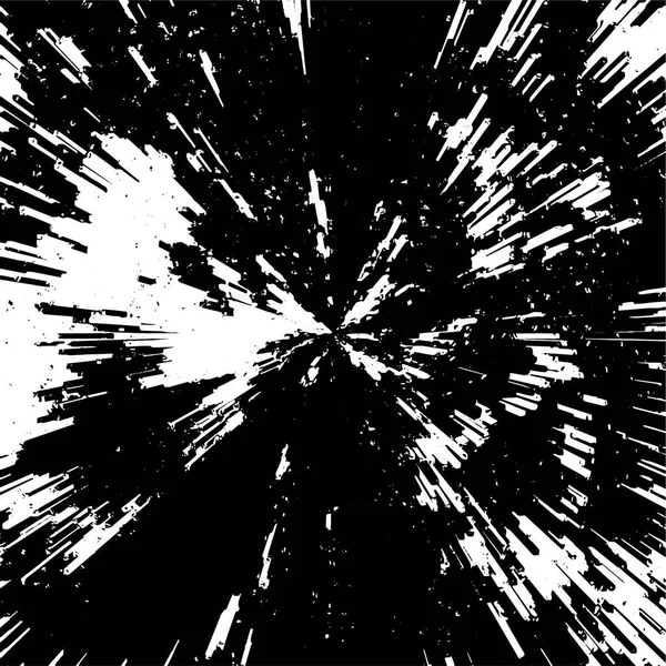 Zwart Wit Textuur Abstracte Achtergrond — Stockvector