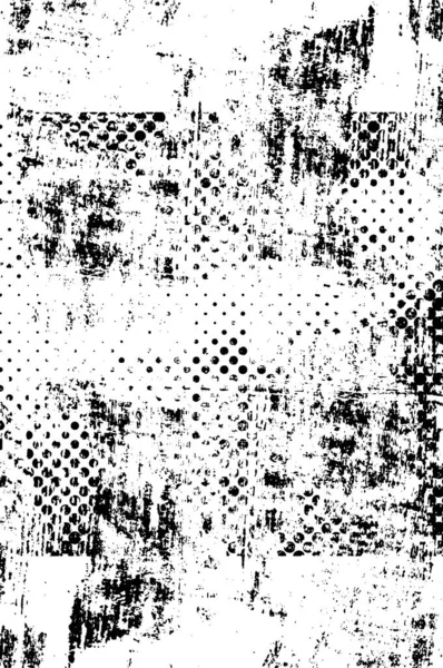 Tísnivá Překrývající Textura Popraskaného Kovu Kamene Nebo Betonu Grunge Pozadí — Stockový vektor