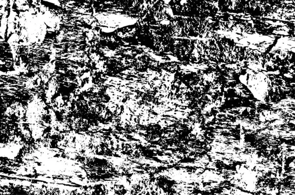 Verontruste Achtergrond Zwarte Witte Textuur Met Krassen Lijnen Abstracte Vector — Stockvector