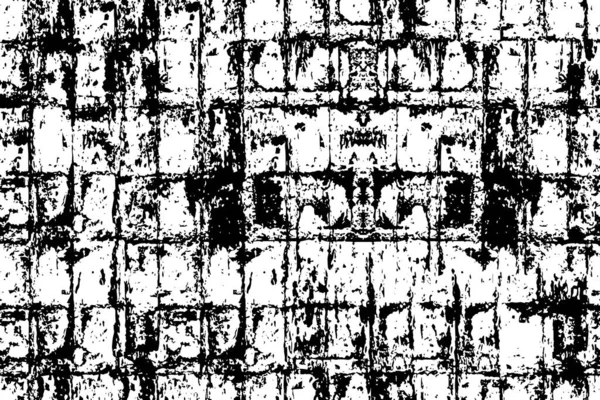 Черно Белый Текстурированный Узор Фон Атерерованной Поверхностной Конструкции — стоковый вектор