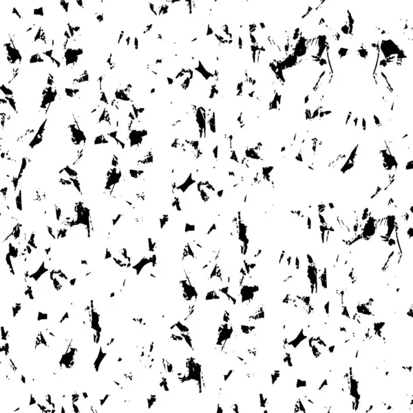 Verontruste Achtergrond Met Zwart Wit Textuur Met Stof Vlekken Krassen — Stockvector