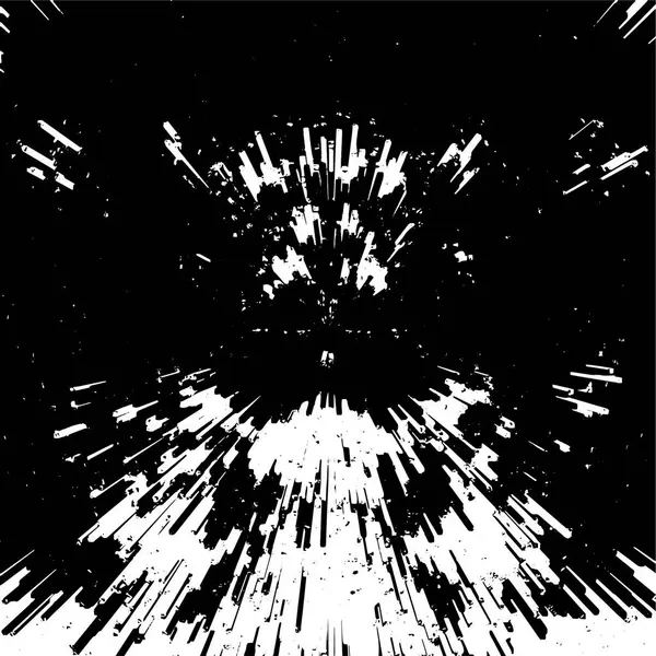 Texture Grunge Noir Blanc Fond Abstrait — Image vectorielle