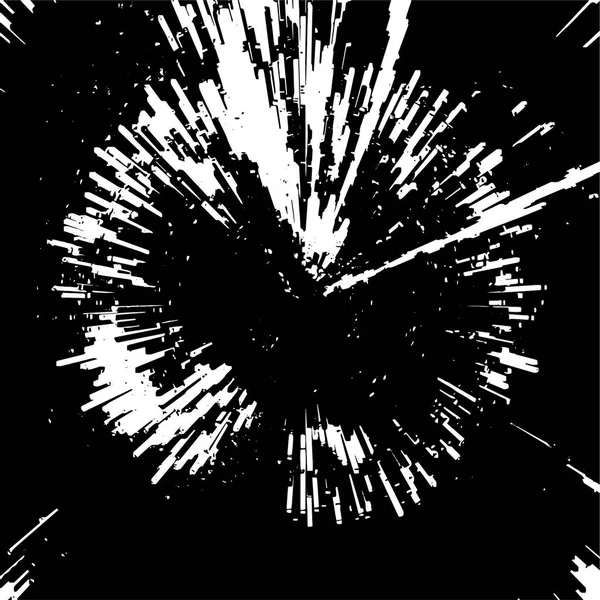 Grunge Fond Détresse Noir Blanc — Image vectorielle