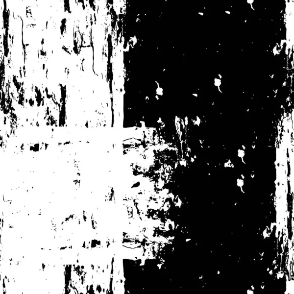 Grunge Pozadí Černobílou Texturou — Stockový vektor