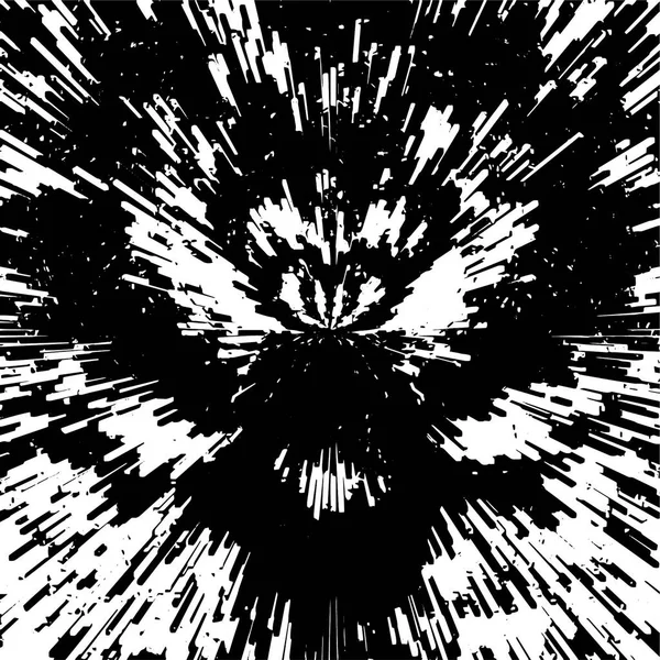 Schwarz Weiße Grunge Textur Abstrakter Hintergrund — Stockvektor
