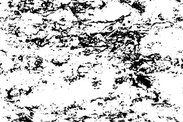 Fondo Angustiado Textura Blanco Negro Con Polvo Manchas Líneas Vectoriales — Archivo Imágenes Vectoriales