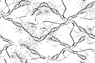 Grunge Siyah ve Beyaz Şehir Vektör Doku Şablonu. Noktalanmış, çizilmiş, Gürültü ve tahılla klasik efekt oluşturulması kolay. Karanlık Toz Örtüsü Tehlike Arkaplanı. Yaşlanma Tasarımı Elementi