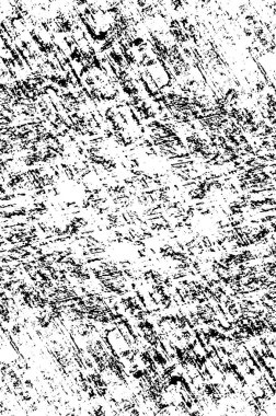 Grunge Siyah ve Beyaz Şehir Vektör Doku Şablonu. Noktalanmış, çizilmiş, Gürültü ve tahılla klasik efekt oluşturulması kolay. Karanlık Toz Örtüsü Tehlike Arkaplanı. Yaşlanma Tasarımı Elementi