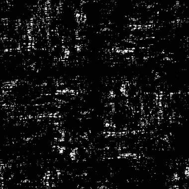 Grunge Siyah ve Beyaz Şehir Vektör Doku Şablonu. Noktalanmış, çizilmiş, Gürültü ve tahılla klasik efekt oluşturulması kolay. Karanlık Toz Örtüsü Tehlike Arkaplanı. Yaşlanma Tasarımı Elementi