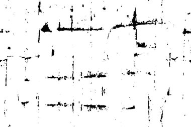 Grunge Siyah ve Beyaz Şehir Vektör Doku Şablonu. Noktalanmış, çizilmiş, Gürültü ve tahılla klasik efekt oluşturulması kolay. Karanlık Toz Örtüsü Tehlike Arkaplanı. Yaşlanma Tasarımı Elementi