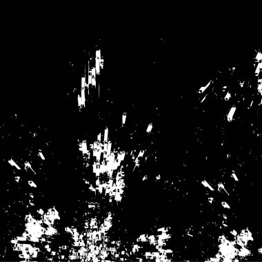 Grunge Siyah ve Beyaz Şehir Vektör Doku Şablonu. Noktalanmış, çizilmiş, Gürültü ve tahılla klasik efekt oluşturulması kolay. Karanlık Toz Örtüsü Tehlike Arkaplanı. Yaşlanma Tasarımı Elementi