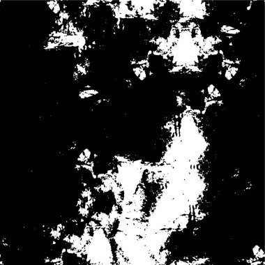 Grunge Siyah ve Beyaz Şehir Vektör Doku Şablonu. Noktalanmış, çizilmiş, Gürültü ve tahılla klasik efekt oluşturulması kolay. Karanlık Toz Örtüsü Tehlike Arkaplanı. Yaşlanma Tasarımı Elementi