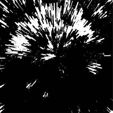 Grunge Siyah ve Beyaz Şehir Vektör Doku Şablonu. Noktalanmış, çizilmiş, Gürültü ve tahılla klasik efekt oluşturulması kolay. Karanlık Toz Örtüsü Tehlike Arkaplanı. Yaşlanma Tasarımı Elementi