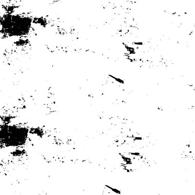 Grunge Siyah ve Beyaz Şehir Vektör Doku Şablonu. Noktalanmış, çizilmiş, Gürültü ve tahılla klasik efekt oluşturulması kolay. Karanlık Toz Örtüsü Tehlike Arkaplanı. Yaşlanma Tasarımı Elementi
