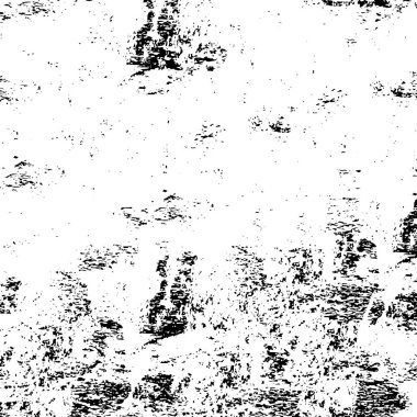 Grunge Siyah ve Beyaz Şehir Vektör Doku Şablonu. Noktalanmış, çizilmiş, Gürültü ve tahılla klasik efekt oluşturulması kolay. Karanlık Toz Örtüsü Tehlike Arkaplanı. Yaşlanma Tasarımı Elementi
