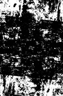 Grunge siyah ve beyaz kentsel vektör doku şablon. Karanlık dağınık toz sıkıntı arka plan kaplaması. Gürültü ve tahıl ile soyut noktalı, çizik, Vintage efekti oluşturmak kolay. Yaşlanma tasarım öğesi