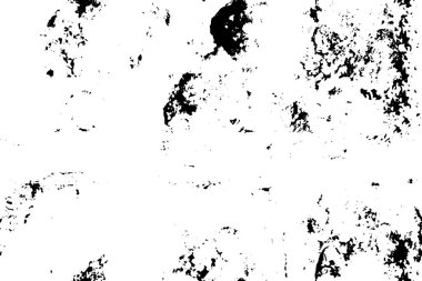 Grunge siyah ve beyaz kentsel vektör doku şablon. Karanlık dağınık toz sıkıntı arka plan kaplaması. Gürültü ve tahıl ile soyut noktalı, çizik, Vintage efekti oluşturmak kolay. Yaşlanma tasarım öğesi