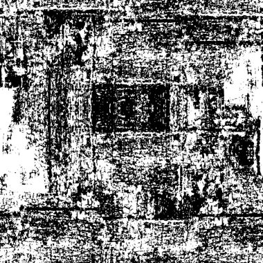 Grunge siyah ve beyaz kentsel vektör doku şablon. Karanlık dağınık toz sıkıntı arka plan kaplaması. Gürültü ve tahıl ile soyut noktalı, çizik, Vintage efekti oluşturmak kolay. Yaşlanma tasarım öğesi