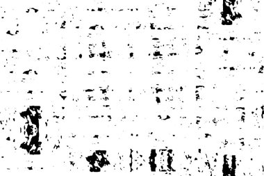 Grunge siyah ve beyaz kentsel vektör doku şablon. Karanlık dağınık toz sıkıntı arka plan kaplaması. Gürültü ve tahıl ile soyut noktalı, çizik, Vintage efekti oluşturmak kolay. Yaşlanma tasarım öğesi