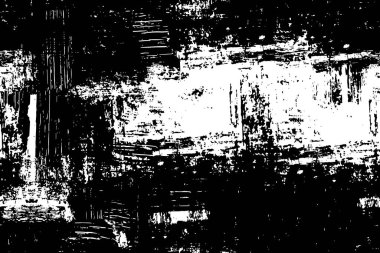 Grunge siyah ve beyaz kentsel vektör doku şablon. Karanlık dağınık toz sıkıntı arka plan kaplaması. Gürültü ve tahıl ile soyut noktalı, çizik, Vintage efekti oluşturmak kolay. Yaşlanma tasarım öğesi