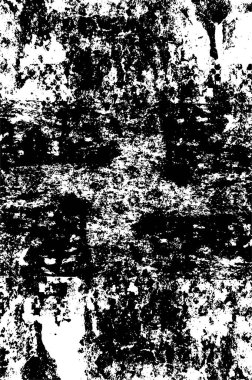 Grunge siyah ve beyaz kentsel vektör doku şablon. Karanlık dağınık toz sıkıntı arka plan kaplaması. Gürültü ve tahıl ile soyut noktalı, çizik, Vintage efekti oluşturmak kolay. Yaşlanma tasarım öğesi