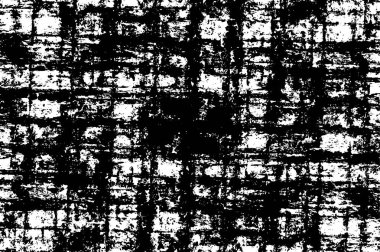 Grunge siyah ve beyaz kentsel vektör doku şablon. Karanlık dağınık toz sıkıntı arka plan kaplaması. Gürültü ve tahıl ile soyut noktalı, çizik, Vintage efekti oluşturmak kolay. Yaşlanma tasarım öğesi