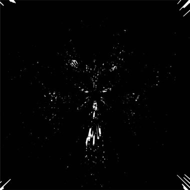 Grunge siyah ve beyaz kentsel vektör doku şablon. Karanlık dağınık toz sıkıntı arka plan kaplaması. Gürültü ve tahıl ile soyut noktalı, çizik, Vintage efekti oluşturmak kolay. Yaşlanma tasarım öğesi