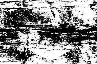 Grunge siyah ve beyaz kentsel vektör doku şablon. Karanlık dağınık toz sıkıntı arka plan kaplaması. Gürültü ve tahıl ile soyut noktalı, çizik, Vintage efekti oluşturmak kolay. Yaşlanma tasarım öğesi