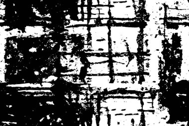 Grunge siyah ve beyaz kentsel vektör doku şablon. Karanlık dağınık toz sıkıntı arka plan kaplaması. Gürültü ve tahıl ile soyut noktalı, çizik, Vintage efekti oluşturmak kolay. Yaşlanma tasarım öğesi